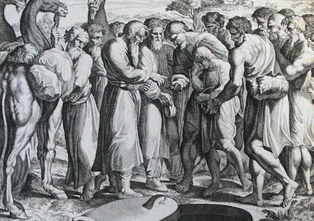 Joseph Consigned to the Pit by Phillip Medhurst, 2014.