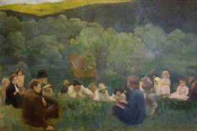 The Sermon on the Mount by Károly Ferenczy (1896)
